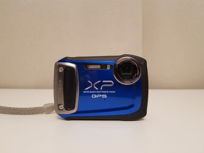 Fujifilm FinePix XP150 Blau   Outdoor Digitalkamera   GPS Wasserdicht   Komplett