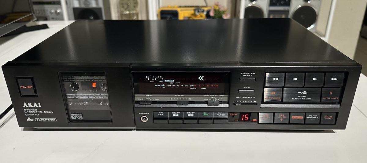 【美品】AKAI GX-R70 アカイ カセットデッキ Amazon.co.jp: AKAI アカイ 赤井電機 GX-R70 クイックリバース