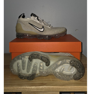 Nike Air VaporMax 2021 Flyknit Sneaker Gray/Beige DH4084-100