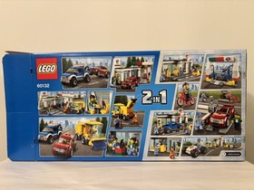 RETIRED LEGO City 60132 Service Station 2-in-1 Set 100% Complete Manual Box VGUC