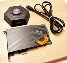 ASUS STRIX RAID DLX Gaming Sound Card  ESS SABRE9016 DAC Control Box