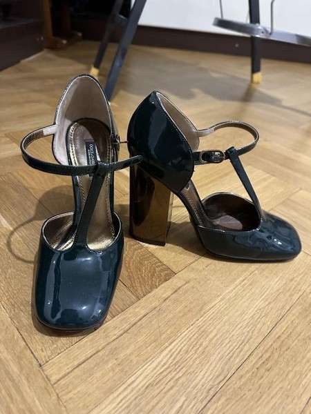 Women Dolce & Gabbana Heels Khaki 37.5