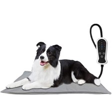 Large 32x20 Inch Electric Pet Heating Pad Indoor Warming Mat Auto Off