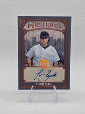 2025 Leaf a Bronx Legacy - Penstripes Todd Zeile #P-TZ1 Bronze Holofoil Spectrum