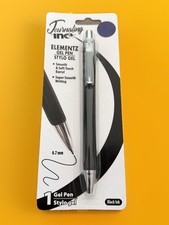 Tournaling Inc Elementz Gel Pen Stylo Gel . Smooth  Soft Touch Barrel