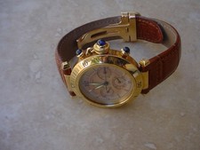 Cartier Pasha Chronograph W3007651 18K Gold Case & Deployant. 38 mm. 12
