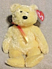 Ty Beanie Baby Sherbet the Bear DOB November 26, 2001 MWMT Free Shipping
