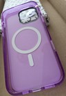 Casetify iPhone 16 Pro Max Snowflake Purple & Black Case - New In Original Box — photo 2