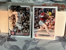 2022 Jarren Duran Rookie RC Baseball Cards 
