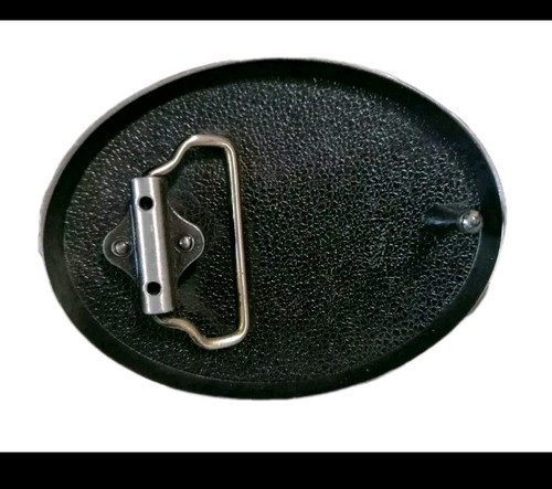 Ford Belt Buckle , Black Enamel Fill Pewter Finish - 第 4/4 張圖片