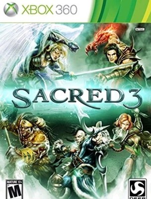 Sacred 3 (Xbox 360) Game Lot Kinect Adventures!