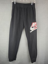 Nike Air Jordan Joggers Youth XL Black Jumpman Sweatpants Boys Athletic