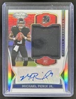 2024 Certified Michael Penix Jr. Freshman Fabric Mirror RC Jersey Auto #/299
