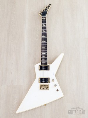 1985 Fernandes X-1 Neck Through Explorer Vintage Guitar White