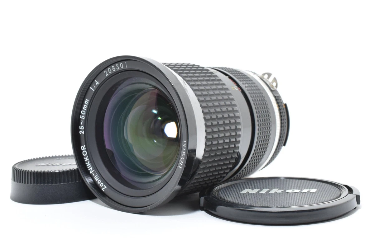 Near MINT] Nikon Ai-s Zoom Nikkor 25-50mm f/4 MF Manual Focus Lens