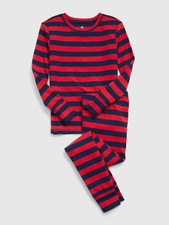 Gap 100 Organic Cotton Stripe PJ Set Kids 14yrs- by Loving Kindness Everyday