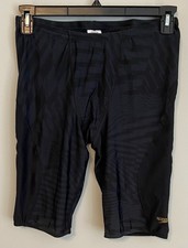 NWT Speedo Men's Eco Pro Lt Trunks 34 UPF Protection Deep Storm Anthracite