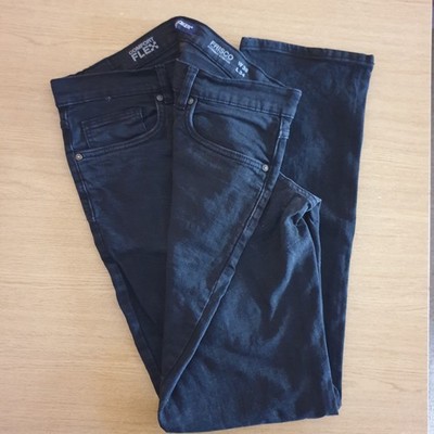 Stooker Frisco Comfort Flex Jeans, Herren, W36 L34, Schwarz