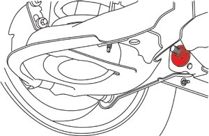 SPC Performance for GM REAR CAM NUT - Image 2 of 4