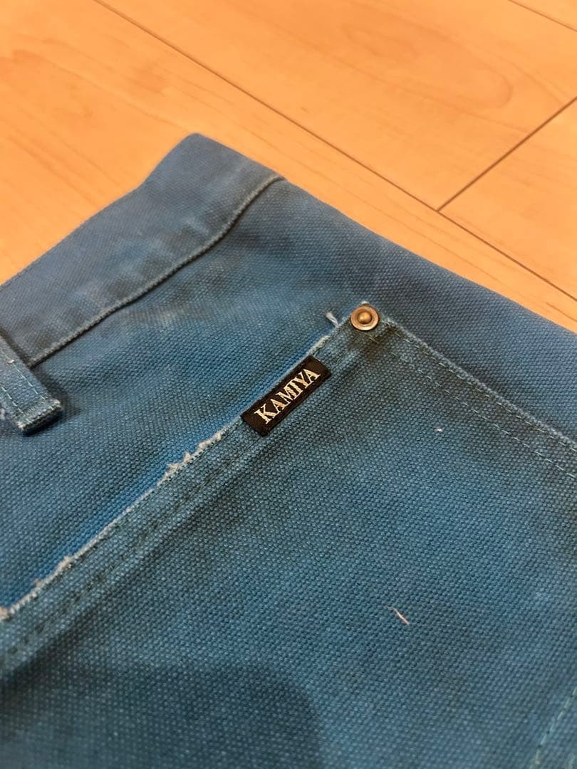 USED KAMIYA BORO DUCK PAINTER PANTS VERYGOOD - Gem