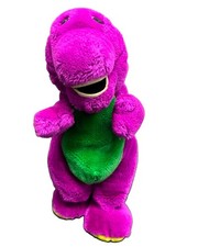 Vintage Barney the Purple Dinosaur Plush Character Toy 1992 13 Inch
