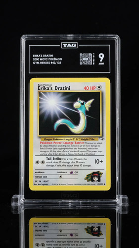 Erika's Dratini (Unlimited) graded TAG 9 for sale on eBay