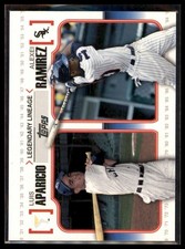 Luis Aparicio / Alexei Ramirez 2010 Topps Legendary Lineage • Buy 2 Get 1