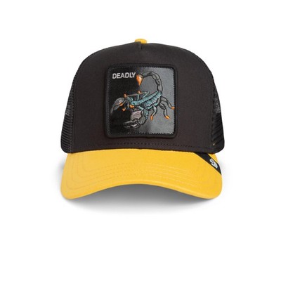 Goorin Bros. KIDS Trucker Cap Deadly Mini-VOID BEAM Black/Yellow Basecap Kappe 