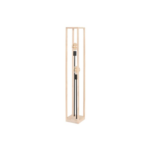 Lámpara de Pie Home ESPRIT Marrón Negro Natural Madera Hierro Pino 220 V 19 x - Imagen 5 de 6