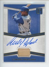 CARLOS DELGADO AUTO BAT PATCH /10 2016 PANINI PANTHEON GOLD AUTOGRAPH SP