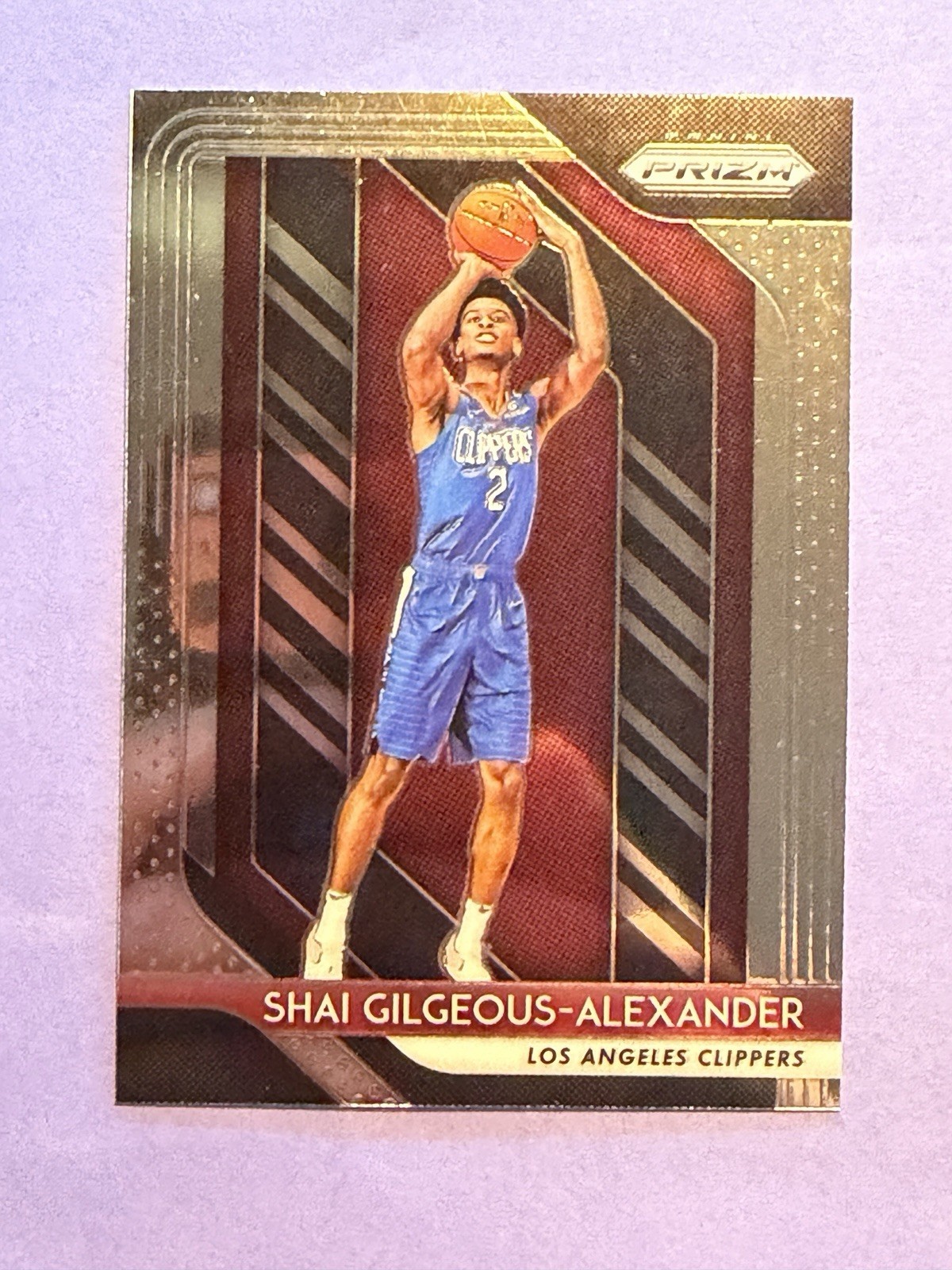 2018-19 Panini Prizm Shai Gilgeous-Alexander Rookie RC #184 OKC Thunder
