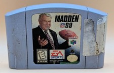 Madden NFL 99 Nintendo 64 1998 Cart Only