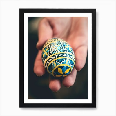 Osterei 28 Kunstdruck gerahmt Wandbild Poster Leinwanddruck Bild