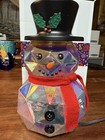 Scentsy Snow Stopper snowman warmer In Box