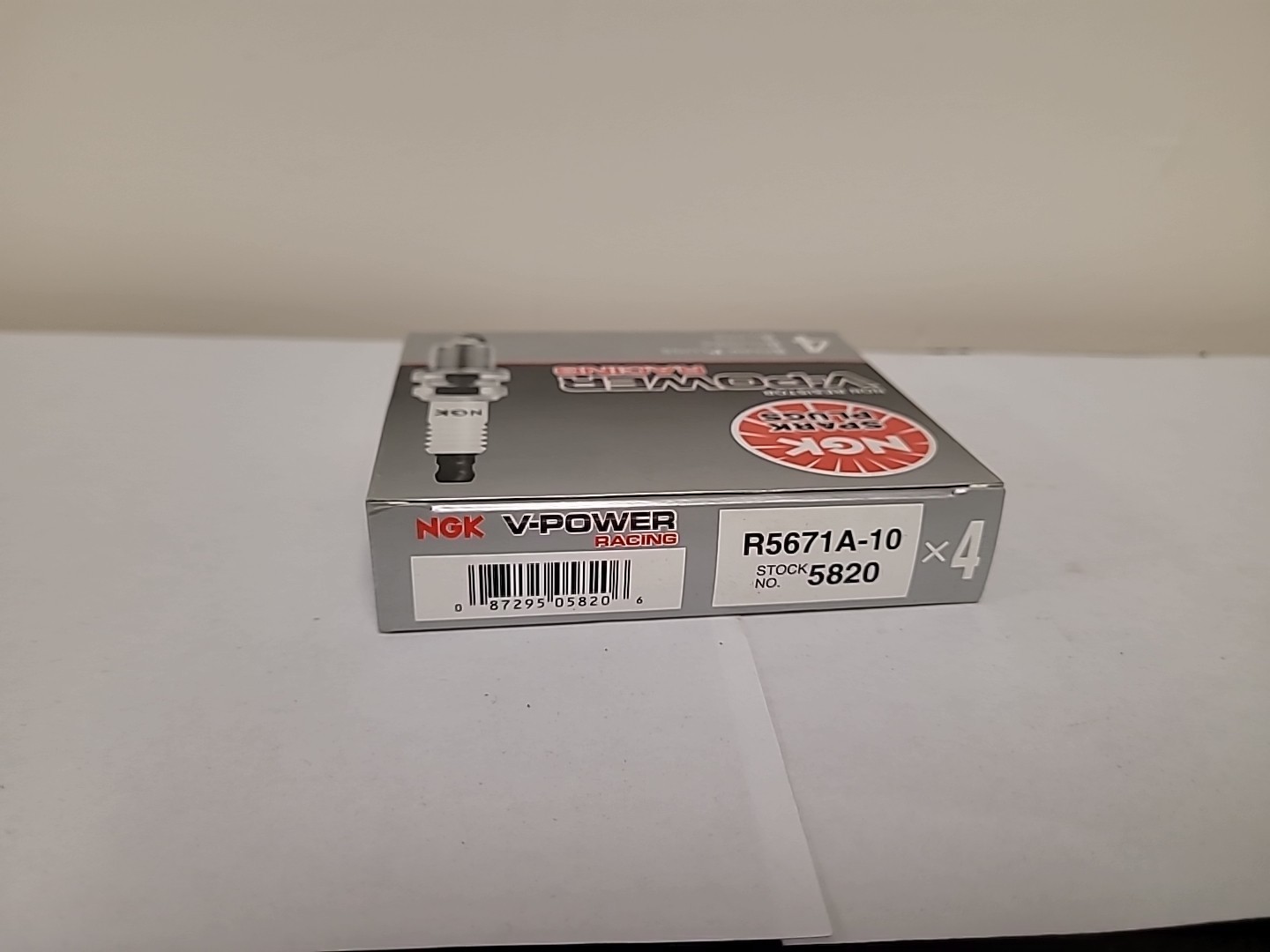 4x NGK Racing Spark Plug Stock 5820 Nickel Core Tip Standard 0.020in R5671A-10