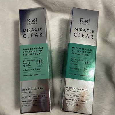 2 Rael Miracle Clear PM Serum 2000 + 5000 - Microneedling for Face with Azelaic
