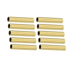 10Pcs 5.5mm OD 0.5mm Wall Thickness 30mm Brass Tube Pipe for Craft