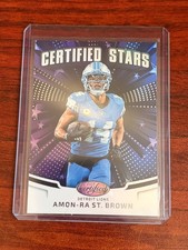 2025 Panini Certified - Certified Stars Amon-Ra St. Brown #CST-ASB