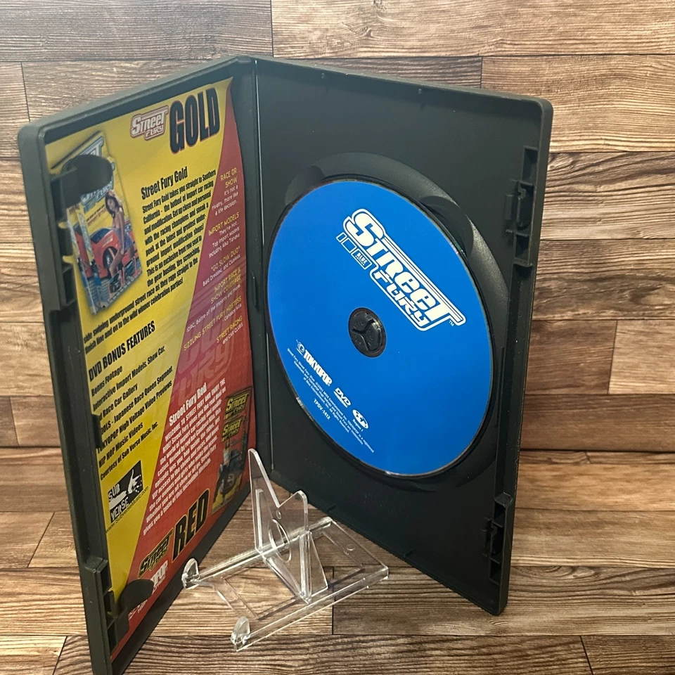 Street Fury Blu Edition DVD Used High Octane Import Rides Models Cars - Imagem 4 de 4