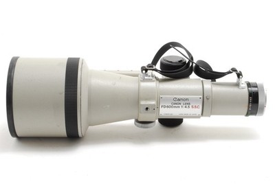 NEAR MINT w/Trunk] Canon FD 600mm f4.5 MF Telephoto Lens From