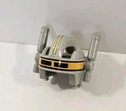 Power Rangers Deluxe Zeo Megazord Helmet Grey ONLY Bandai 1996 Vintage