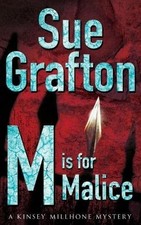 M is for Malice by Sue Grafton (Paperback, 2008)