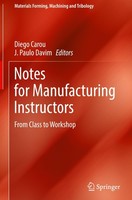 Notes For Manufacturing Instructors Diego Carou