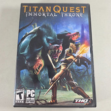 Titan Quest: Immortal Throne PC DVD‑ROM 2007 Expansion – Requires Titan Quest