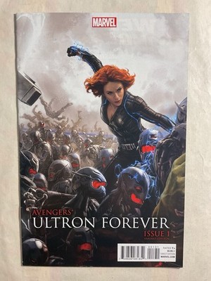Avengers Ultron Forever #1 Connecting Cover Johansson Movie Variant Marvel 2015.