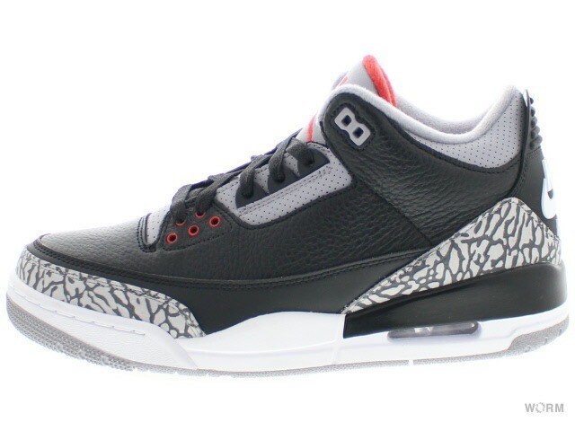 シューズ(男性用) Jordan Air Jordan 3 BLACK CEMENT 27cm Jordan Air Jordan 3 