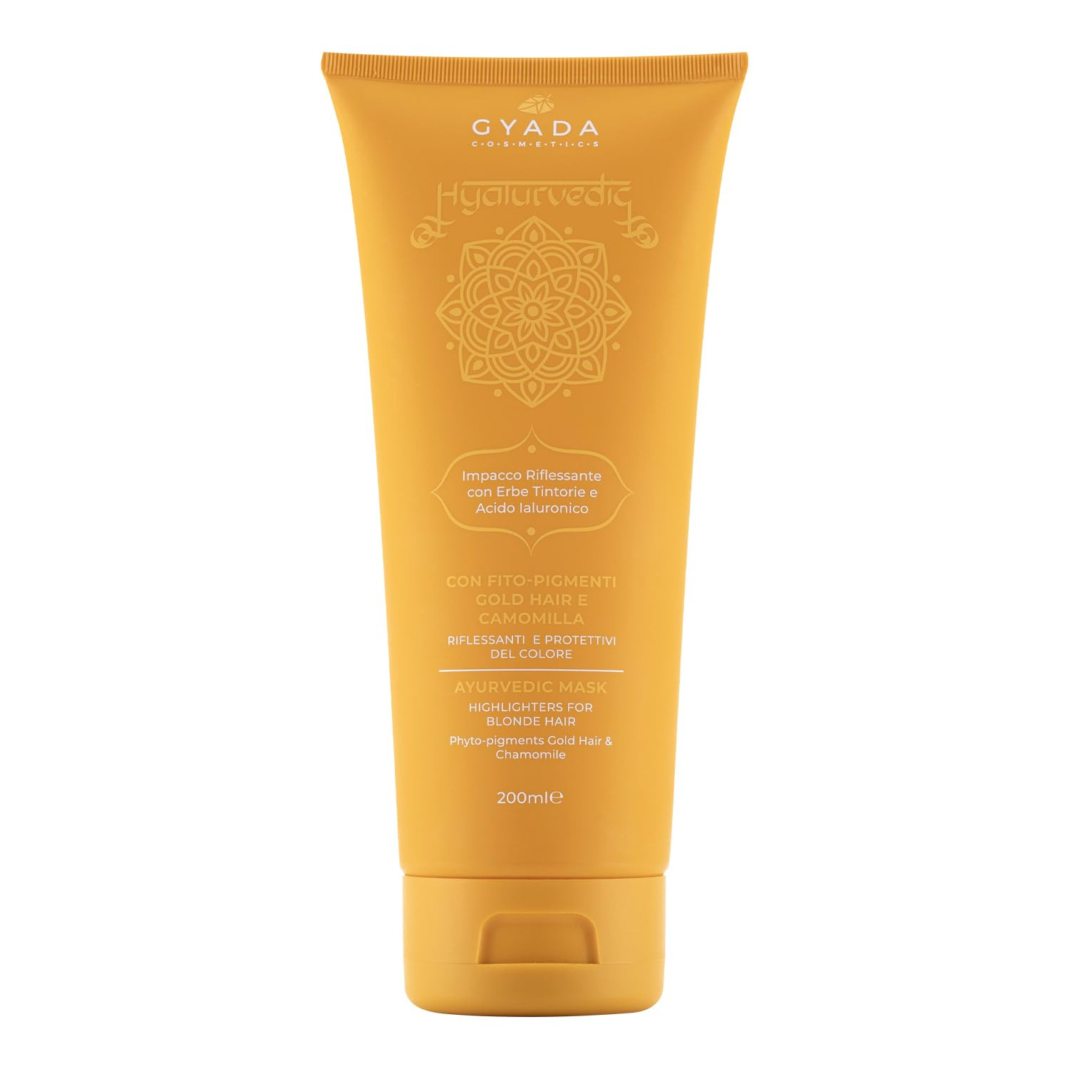 GYADA COSMETICS, Hyalurvedic Impacco Ayurvedico Riflessante Gold Hair, (i1k)