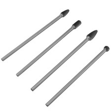 4x Lange Fr&auml;sstifte Hartmetallfr&auml;ser Schaftfr&auml;ser Fr&auml;ser Fr&auml;sstift 6mm Kit BAK