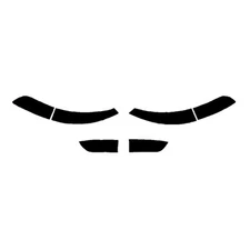 Reflective Decals for Givi E52 Top Case (Black)