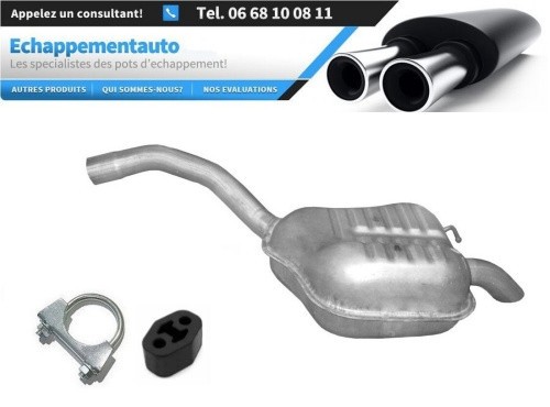 Silencieux arrière Ford Galaxy 2006 pot de rechange pour réparer l'échappement diesel